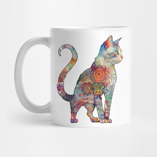 Colourful Cat Mug